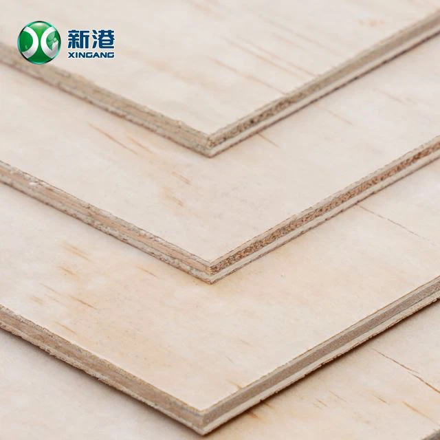 1220x2440mm Pine Plywood For Furniture