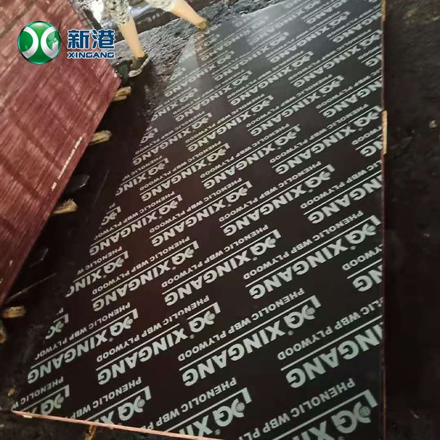 Κόντρα πλακέ μαύρης μεμβράνης Poplar Core Construction