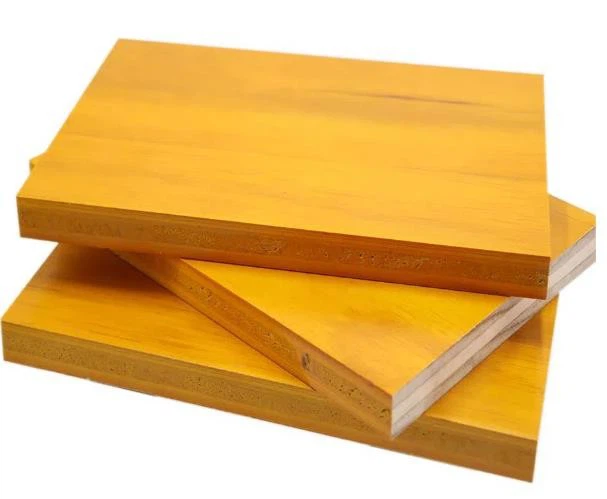 3PLY Three -layer YELLOW SHUTTERING PANEL