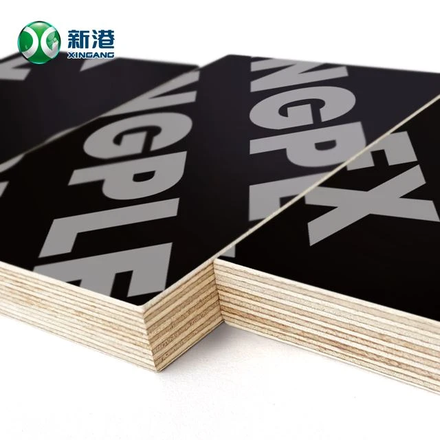 Factory Direct Black Construction Concrete Template Formwork Poplar Core 15mm 18mm Film Faced Shuttering Plywood