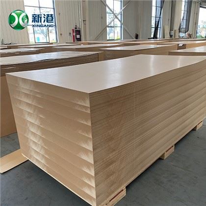 12mm 15mm 18mm 1220x2440mm MDF με λευκή μελαμίνη Απλό MDF για έπιπλα και ντουλάπι κουζίνας